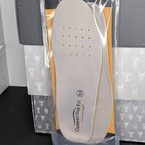 New CORRECTIVE FIT Gravity Defyer Orthotic Insoles Mens Size US 10.5M